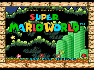 Screenshot Thumbnail / Media File 1 for Super Mario World (USA) [Graphic Hack by Pac v1.21] (All-Stars & Yoshi's Island GFX)